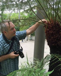 Photograph of Richard with Dicksonia