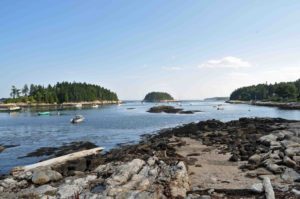 Photograph of landscape at Five Islands, ME