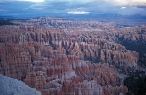 Photograph of hoodoos in Bryce Canyon