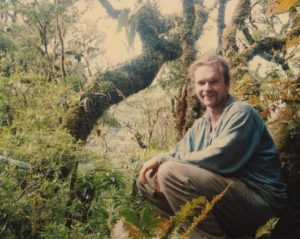 Photograph of Richard Abbott in Bolivia in 1995